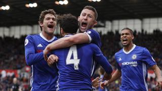 En el último suspiro: Chelsea derrotó al Stoke City y sigue firme en la punta de la Premier