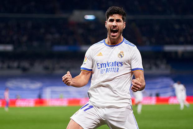Asensio has won 17 titles at Real Madrid: 3 Champions League, 4 Club World Cups, 3 UEFA Super Cups, 3 La Liga titles, 1 Copa del Rey, and 3 Spanish Super Cups. (Photo: Getty Images)