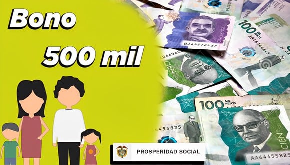 ¿Seguirán entregando el Bono 500 mil en 2023? Conoce todos los detalles de este bono en Colombia. (Foto: Composición)