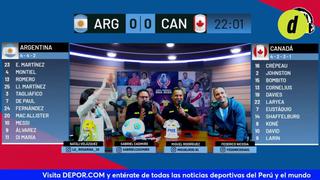 La reacción de Depor al gol de Julián Álvarez en el Argentina vs Canadá y el pase a la final