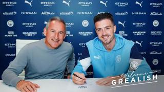 Todo consumado: Grealish firmó por Manchester City y llevará la ‘10′ en la espalda