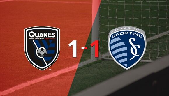 San José Earthquakes y Sporting Kansas City se repartieron los puntos en un 1 a 1