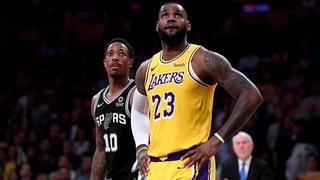 ¡Por un punto! Los Angeles Lakers cayeron por 142-143 ante los Spurs por NBA