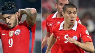 Chile se complica: Mauricio Pinilla y el 'Gato' Silva no estarán aptos para el partido ante Brasil