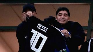 "Aún puede ser el Mundial de Lionel Messi", dijo Maradona