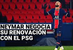 Neymar adelanta a Kylian Mbappé en las negociaciones para renovar con el PSG