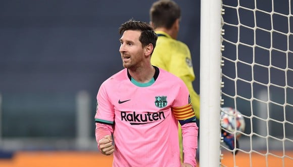 Lionel Messi convirtió el 2-0 a favor de Barcelona ante Juventus por la Champions. (Foto: AFP)