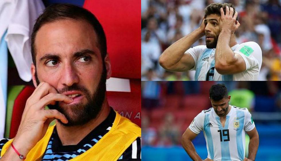 Argentina quedó en octavos de final del Mundial Rusia 2018. (Fotos: Getty Images)