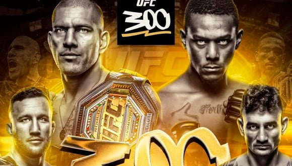 A qué hora ver UFC 300: pelea de Alex Pereira vs. Jamahal Hill y en qué canal transmiten. (Foto: UFC)