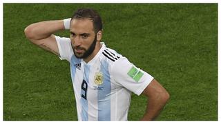 Gonzalo Higuaín: “Estoy entre los seis máximos goleadores de la selección argentina y nadie se acuerda”