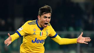 Desahogo: Dybala volvió a ser titular y le dio el triunfo a la Juventus ante Hellas Verona