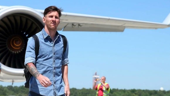 Lionel Messi compró un avión privado en 2018 valorizado en 15 millones de euros. (Difusión)
