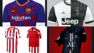 Para todos los gustos: se filtran camisetas del Barcelona, Juventus y otros grandes para el 2020 [FOTOS]