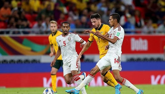 Australia vs. Emiratos Árabes Unidos en el repechaje de las Eliminatorias de Asia. (Foto: Getty Images)