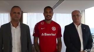 Paolo Guerrero: sus declaraciones tras ser oficializado como fichaje de Inter de Porto Alegre [VIDEO]