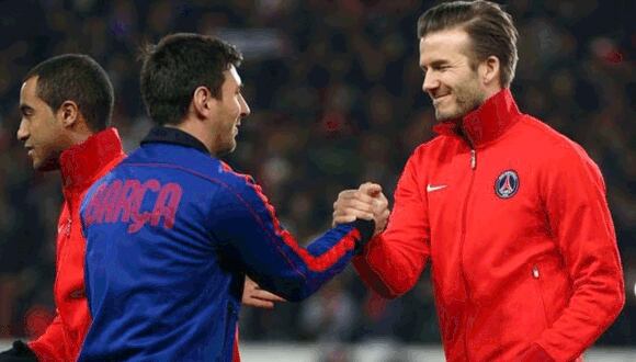 "Es el jugador que más disfruto de ver": Beckham se derrite por Messi. (Foto: Getty)
