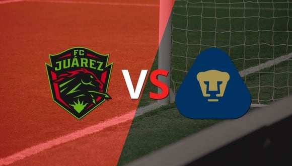 FC Juárez y Pumas UNAM se mantienen sin goles al finalizar el primer tiempo