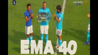 ¡Histórico! El emotivo reconocimiento a Emanuel Herrera por sus 40 goles anotados en 2018 [VIDEO]