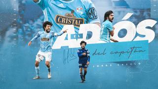Adiós, vaquero: Sporting Cristal hizo oficial el retiro de Jorge Cazulo