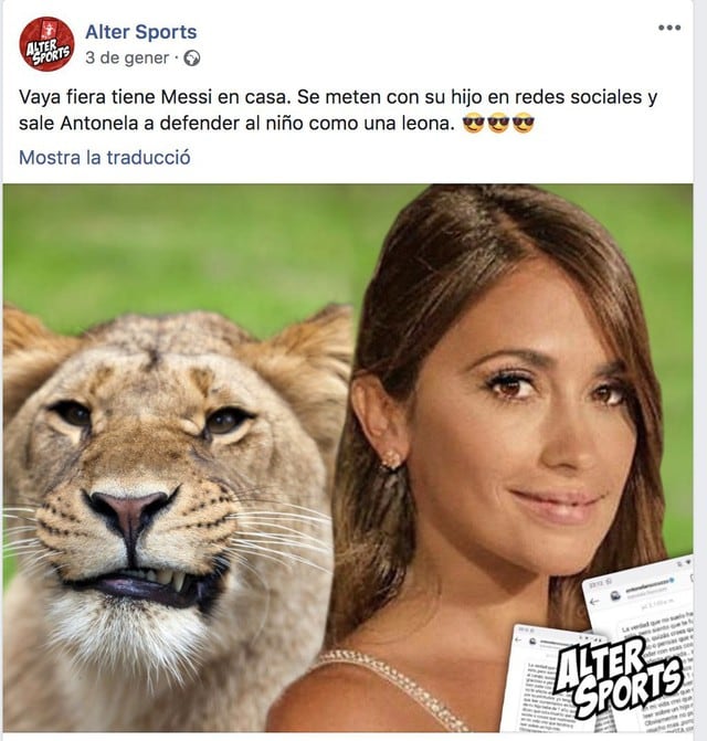 Las provocaciones de I3 Ventures a los futbolistas del Barcelona.