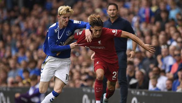 Liverpool y Everton empataron sin goles en partido por la Premier League. (Foto: AFP)