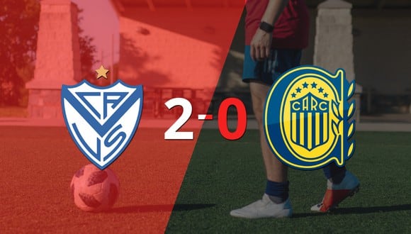 Con dos goles, Vélez se impuso a Rosario Central en el Fortín