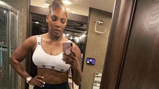 Motivación al máximo: Serena Williams bajó 20 kilos y publicó foto de su cambio en redes sociales