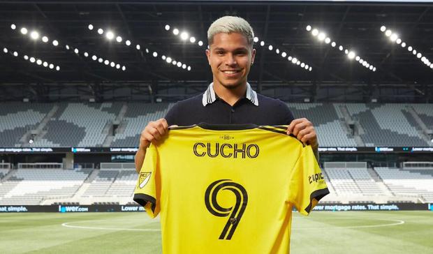 'Cucho' Hernández espera volver a Europa tras romperla en la MLS con el Columbus Crew. (Foto: Columbus Crew / Twitter)
