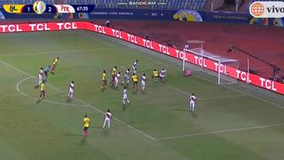 Impresionante: la genial mano de Gallese para evitar el 2-2 de Borja en Perú vs. Colombia [VIDEO]