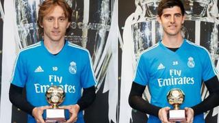 ¡Madrid se llena de orgullo! Modric yCourtois son premiados por la IFFHS gracias a su gran 2018