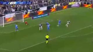 ¡Se estrenó en las redes! Cristiano Ronaldo firmó el 3-0 de la Juventus contra Napoli [VIDEO]