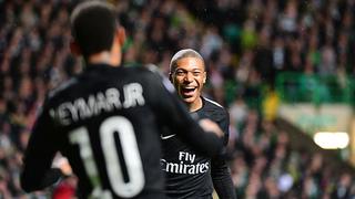 ¡El tridente más letal de Europa! PSG goleó al Celtic con tantos de Neymar, Cavani y Mbappé