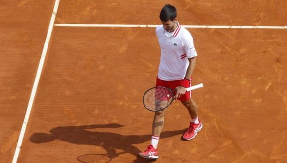 Novak Djokovic fue eliminado del Masters 1000 de Montecarlo. (Reuters)