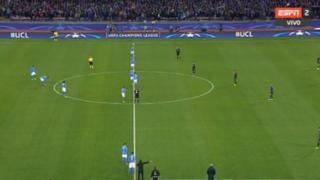 ¡Todos al ataque! Napoli sorprendió con esquema ofensivo en el saque inicial ante Real Madrid [VIDEO]