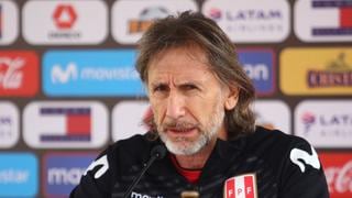 La palabra de Ricardo Gareca: la Selección Peruana, la Copa América, su rival y todas las declaraciones