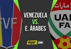 Vía TLT: Venezuela vs Emiratos Árabes EN VIVO por partido amistoso FIFA