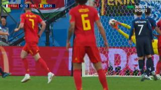 La buena atajada de Hugo Lloris para negarle gol a Bélgica [VIDEO]
