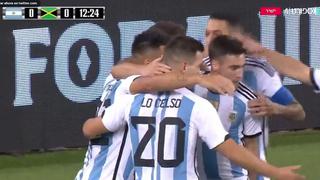 Tiki-taka de Argentina: el golazo de Julián Álvarez para el 1-0 ante Jamaica [VIDEO]