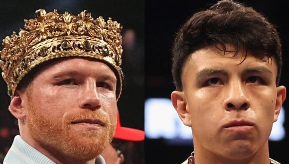 Watch the fight Canelo Alvarez vs. Jaime Munguia live on Amazon Prime VIDEO and DAZN for the WBO, WBA, WBC and IBF super middleweight title this Saturday, May 4, from the T-Mobile Arena in Las Vegas. (Photo: Boxing)