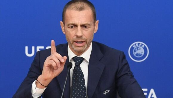 Aleksander Ceferin es el actual presidente de la UEFA. (Foto: AFP)