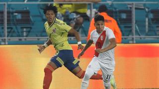 Perú cayó 1-0 con Colombia y cerró su preparación con miras al inicio de las Eliminatorias rumbo a Qatar 2022