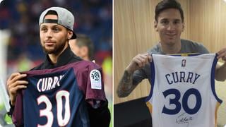 Curry destacó el ‘buen gusto’ de Messi por usar la dorsal número ‘30′ al igual que él
