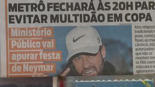 Críticas a Neymar por la presunta organización de una megafiesta de año nuevo