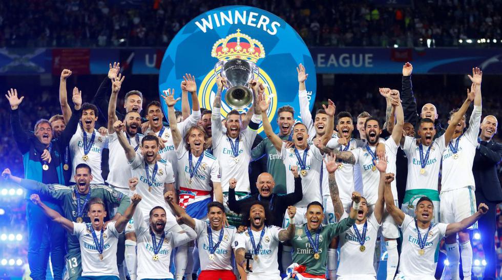 Las mejores fotos de los festejos del Real Madrid tras la obtención de la Champions League. (Agencias)