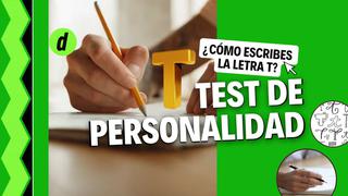 Test viral: la manera de escribir la letra T revelará mucho sobre tu personalidad