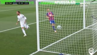 Apareció el capitán: Sergio Ramos liquida al Eibar con un golazo a pase de Eden Hazard [VIDEO]