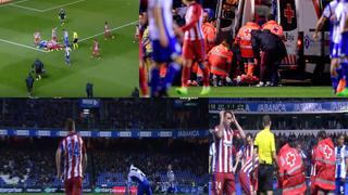 ¡Fuerza, ‘Niño’! Las imágenes del KO que sufrió Fernando Torres ante el Deportivo La Coruña
