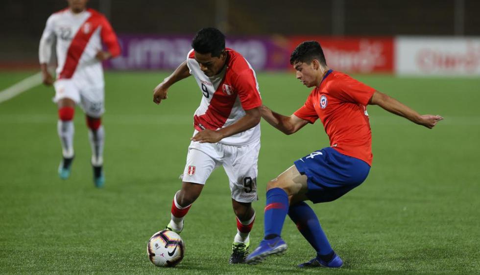 Perú vs. Chile por el Sudamericano Sub 17. (Foto: Violeta Ayasta / GEC)
