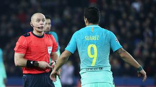 Malos recuerdos: el árbitro del 4-0 en París volverá a dirigir al Barcelona en Champions