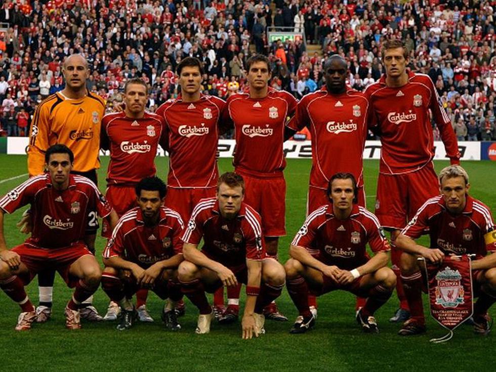 Liverpool de Inglaterra. Llegó a la final. (Getty Images)